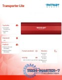 Dysk SSD 1TB Transporter Lite 1000/1000 MB/s Type-C