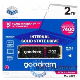 Dysk SSD PX700 2TB M.2 PCIe 2280 4x4 7400/6500MB/s