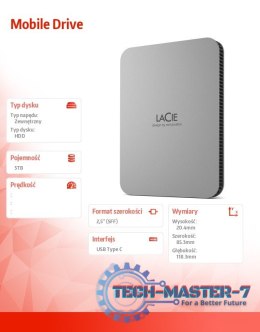 Dysk przenośny 5TB USB-C STLP5000400