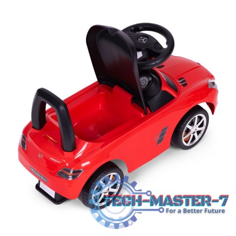 Jeździk, pchacz Mercedes czerwony SLS AMG czerwony MULTISTORE Jeździk, pchacz Mercedes czerwony SLS AMG czerwony MULTISTORE