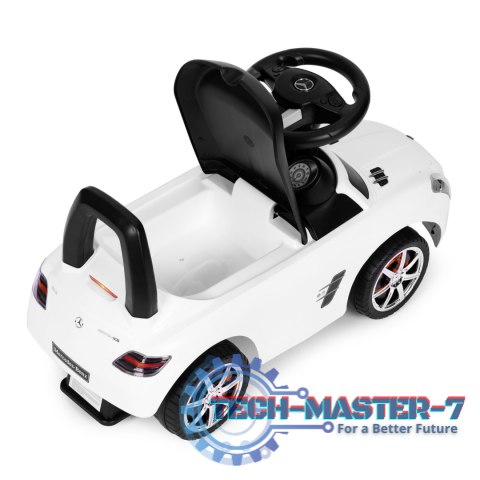 Jeździk, pchacz dla dzieci Mercedes SLS AMG biały MULTISTORE Jeździk, pchacz dla dzieci Mercedes SLS AMG biały MULTISTORE