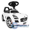 Jeździk, pchacz dla dzieci Mercedes SLS AMG biały MULTISTORE