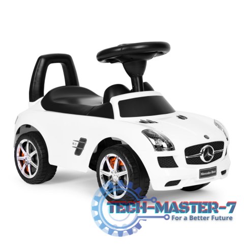 Jeździk, pchacz dla dzieci Mercedes SLS AMG biały MULTISTORE Jeździk, pchacz dla dzieci Mercedes SLS AMG biały MULTISTORE