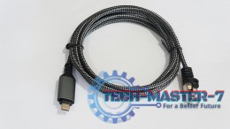 Kabel USB C - RJ-45 2 m kat.6, 1 Gbit