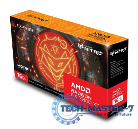 Karta graficzna Radeon RX 7800 XT Gaming OC 16G GDDR6 256bit 2DP/2HDMI Karta graficzna Radeon RX 7800 XT Gaming OC 16G GDDR6 256bit 2DP/2HDMI