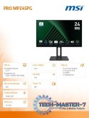 Monitor 23.8 cala PRO MP245PG LED/FHD/Flat/100Hz/czarny
