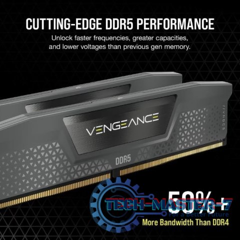 Pamięć DDR5 Vengeance 32GB/6000 (2*16GB) CL30 AMD EXPO & Intel XMP Pamięć DDR5 Vengeance 32GB/6000 (2*16GB) CL30 AMD EXPO & Intel XMP