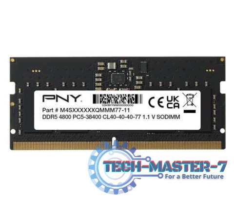Pamięć do notebooka 16GB DDR5 SODIMM 4800 MN16GSD54800-BLK Pamięć do notebooka 16GB DDR5 SODIMM 4800 MN16GSD54800-BLK