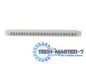 Patch panel 24 porty 19 cali gniazdo Typ F beczka szary