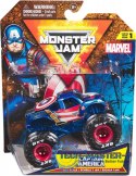 Samochodzik Monster Jam Capitan America