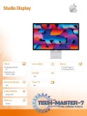 Studio Display - Standard Glass - Tilt-Adjustable Stand