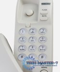 Telefon stacjonarny Mescomp MT 518 Diana Beżowy