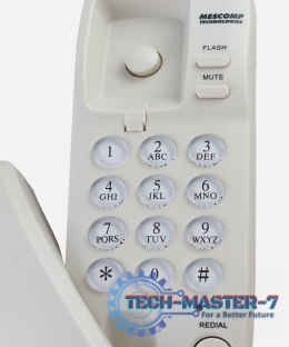 Telefon stacjonarny Mescomp MT 518 Diana Beżowy