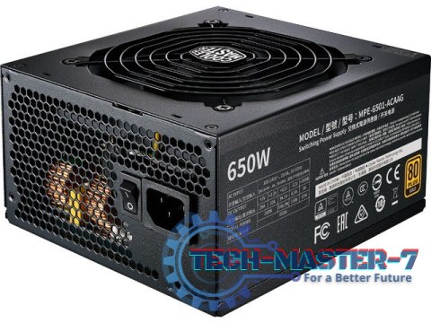 Zasilacz modularny MWE Gold V2 650W 80+ Gold Zasilacz modularny MWE Gold V2 650W 80+ Gold