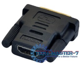 Adapter AKYGA DVI 24+5-pin - HDMI DVI 24+5-pin - HDMI AK-AD-03