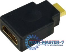 Adapter LOGILINK HDMI - mini HDMI HDMI (gniazdo) - mini HDMI (wtyk) AH0009
