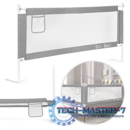 Barierka ochronna na łóżko 180 cm osłona zabezpieczenie dla dzieci ECOTOYS ECOTOYS