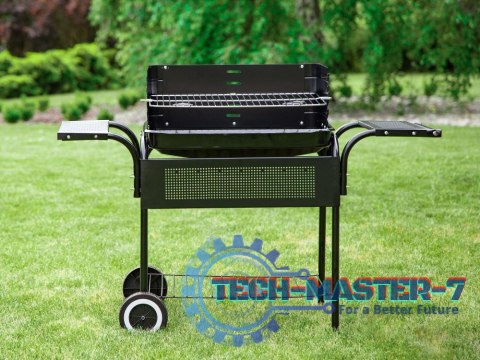 Grill ogrodowy metalowe półki regulacja rusztu koła MultiGarden MultiGarden Grill ogrodowy metalowe półki regulacja rusztu koła MultiGarden MultiGarden