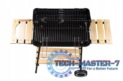 Grill ogrodowy węglowy z półkami regulacja 2 ruszty przenośny MultiGarden MultiGarden Grill ogrodowy węglowy z półkami regulacja 2 ruszty przenośny MultiGarden MultiGarden