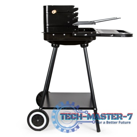 Grill ogrodowy z rożnem i regulacją rusztu + dwie duże półki MultiGarden MultiGarden Grill ogrodowy z rożnem i regulacją rusztu + dwie duże półki MultiGarden MultiGarden