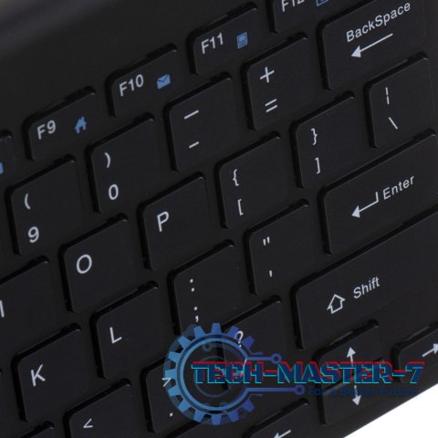 Klawiatura bezprzewodowa bluetooth Smart TV czarna Klawiatura bezprzewodowa bluetooth Smart TV czarna