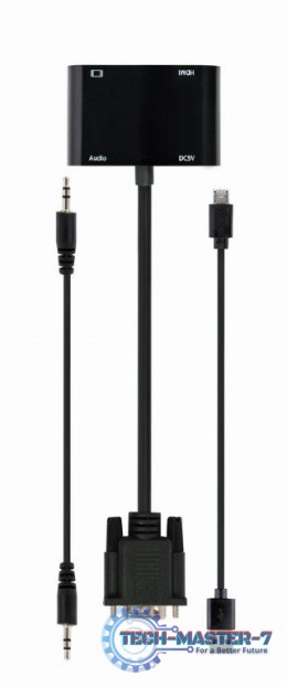 Konwerter GEMBIRD A-VGA-HDMI-02 VGA-HDMI