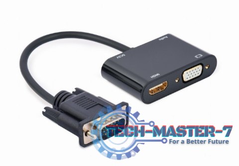 Konwerter GEMBIRD A-VGA-HDMI-02 VGA-HDMI Konwerter GEMBIRD A-VGA-HDMI-02 VGA-HDMI