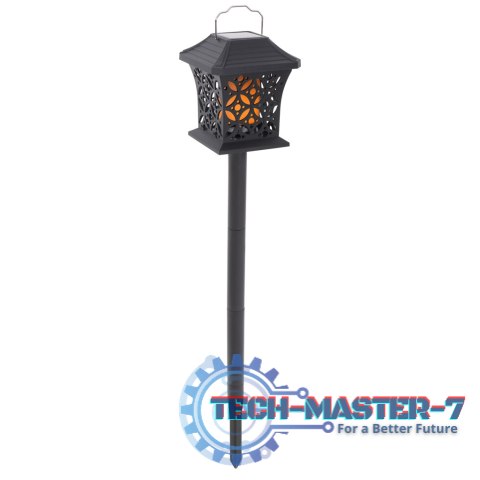 Lampa solarna ogrodowa ażurowa latarenka wisząca wbijana lampion 12 LED Lampa solarna ogrodowa ażurowa latarenka wisząca wbijana lampion 12 LED