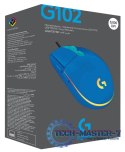 Mysz Przewodowa LOGITECH G102 Lightsync Niebieski