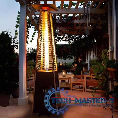 Ogrzewacz parasol gazowy grzejnik 13 kW szklany na ogród patio reduktor wąż pokrowiec MultiGarden MultiGarden Ogrzewacz parasol gazowy grzejnik 13 kW szklany na ogród patio reduktor wąż pokrowiec MultiGarden MultiGarden