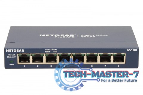 Switch Unmanaged Plus 8xGE - GS108GE