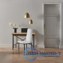 Zestaw krzeseł do jadalni salonu z krzesło ekoskóry 4 szt. wysokie oparcie - białe ModernHome ModernHome