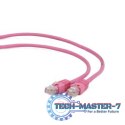 GEMBIRD Patchcord Cat.5E 5m Różowy 5 Patchcord