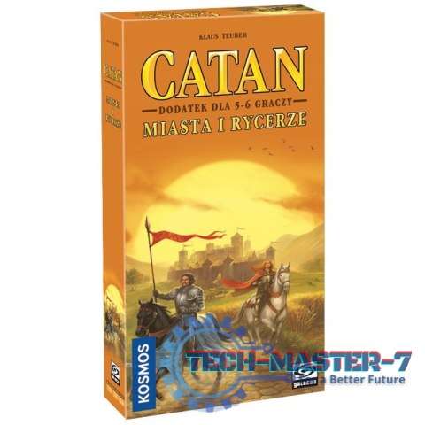 Gra Catan - Miasta i Rycerze dodatek dla 5-6 graczy