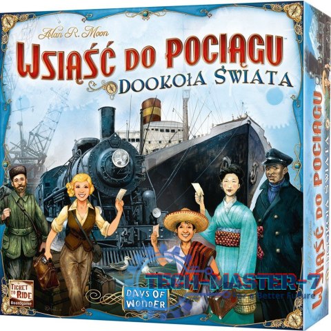 Gra Wsiąść do Pociągu: Dookoła Świata