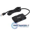 Hub ładujący z 4 portami USB YHB 4341BK,