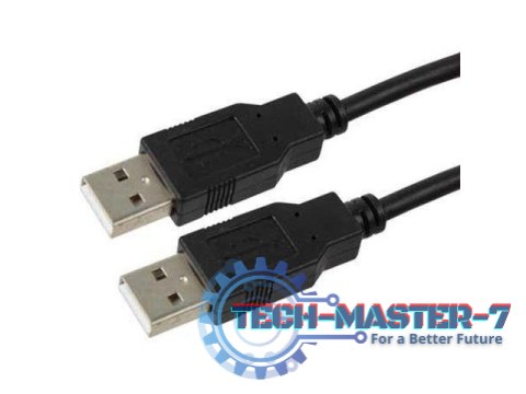 Kabel USB AM-AM 1.8m black