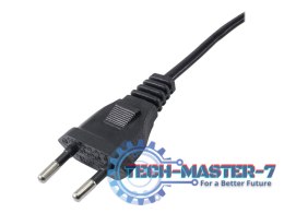 Kabel zasilający AKYGA 1x Zasilanie IEC 60320 C7 0.5m. AK-RD-04A
