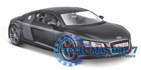 Model kompozytowy Audi R8 czarny Model kompozytowy Audi R8 czarny