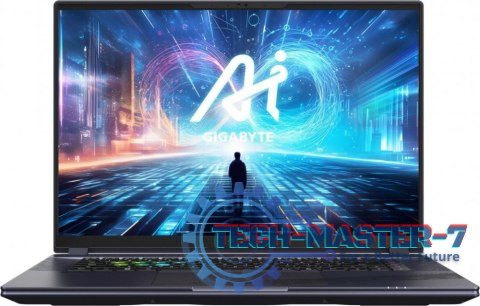 Notebook GIGABYTE Aorus 16X 9KG 2024 (16"/I7-13650HX /RTX4060/16GB/SSD1TB/W11H/Czarny)