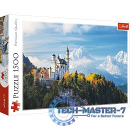 Puzzle 1500 elementów Alpy Bawarskie