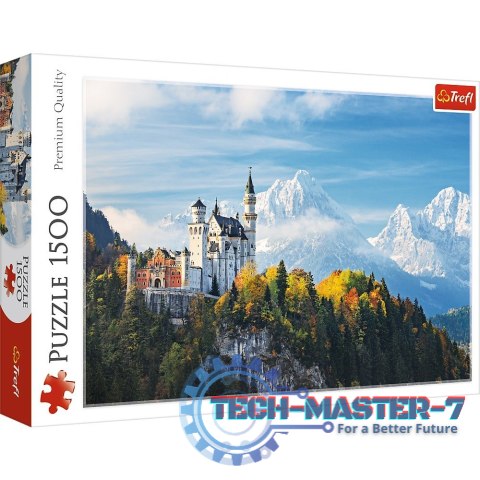 Puzzle 1500 elementów Alpy Bawarskie