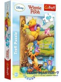 Puzzle 60 elementów Kubuś Puchatek Małe co nieco