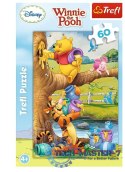 Puzzle 60 elementów Kubuś Puchatek Małe co nieco