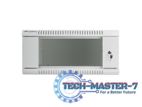 Szafa instalacyjna wisząca 19'' 4U 600X600mm szara (drzwi szklane) Szafa instalacyjna wisząca 19'' 4U 600X600mm szara (drzwi szklane)