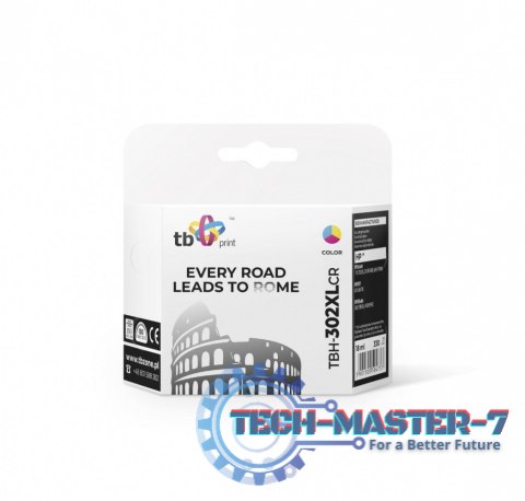 Tusz do HP DJ 1110/2130 TBH-302XLCR kolor refabrykowany
