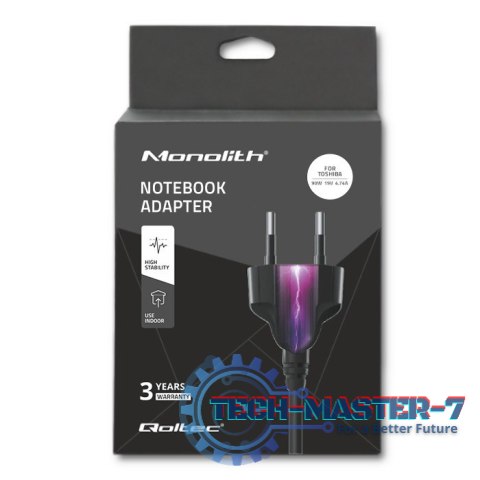 Zasilacz do Toshiba 90W | 19V | 4.74A | 5.5*2.5 Zasilacz do Toshiba 90W | 19V | 4.74A | 5.5*2.5