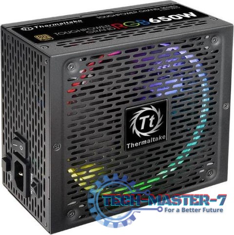 Zasilacz modularny Toughpower Grand RGB 650W (80+ Gold, 4xPEG, 140mm) Zasilacz modularny Toughpower Grand RGB 650W (80+ Gold, 4xPEG, 140mm)