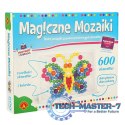 ALEXANDER Magiczne Mozaiki wpinanie guzików 600el. 5+