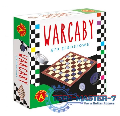 ALEXANDER Warcaby gra planszowa 5+ ALEXANDER Warcaby gra planszowa 5+